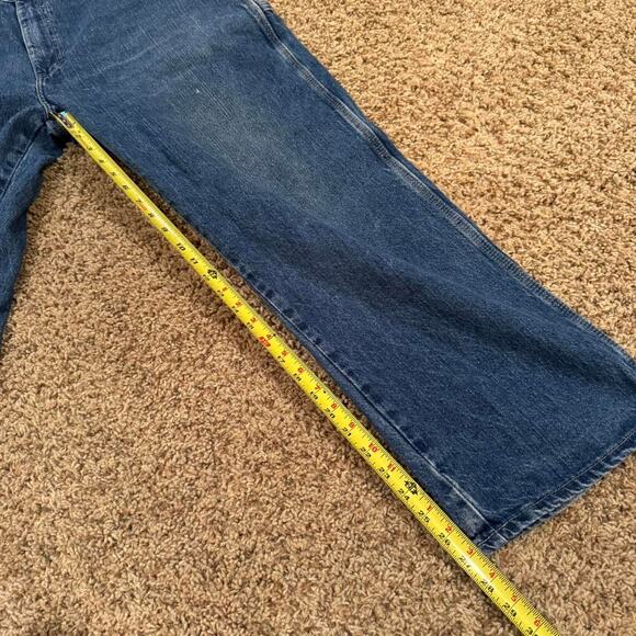 Vintage Y2K Dickies Carpenter Utility Pockets Blue Denim Jeans Distressed 38x30 - Picture 8 of 8